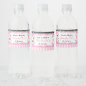 パリエッフェルタワーブロンドガール ペットボトルラベル (ボトル)