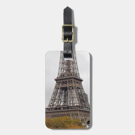 パリエッフェルタワーラゲッジタグ ラゲッジタグ (正面縦)
