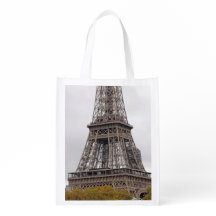 パリエッフェルタワーリユース買い物袋
