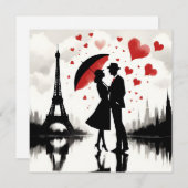 パリエッフェルタワーヴァレンティネス シーズンカード (正面/裏面)