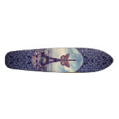 パリエッフェルタワーヴィンテージコラージュ スケートボード (横)