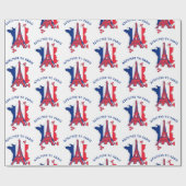 パリエッフェルタワー中毒 ラッピングペーパー (フラット)