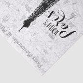 パリエッフェルタワー名を追加 薄葉紙 (詳細)