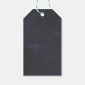 パリエッフェルタワー有名なランドマーク写真ありがとう ギフトタグ (裏面)