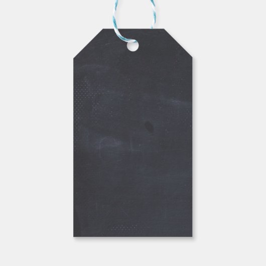 パリエッフェルタワー有名なランドマーク写真ありがとう ギフトタグ (裏面)