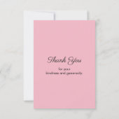 パリエッフェルタワー有名なランドマーク写真ありがとう サンキューカード (裏面)