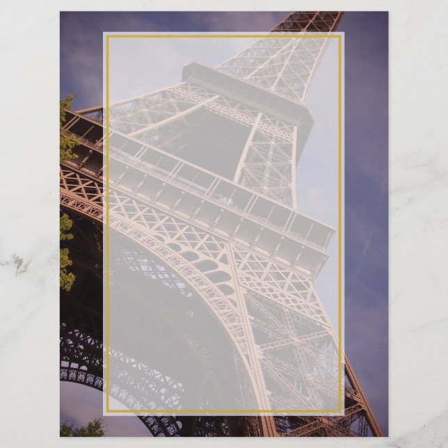 パリエッフェルタワー有名なランドマーク写真 (正面)