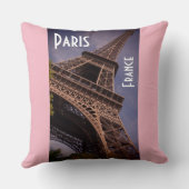 パリエッフェルタワー有名なランドマーク写真 クッション (裏面)