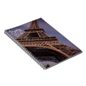 パリエッフェルタワー有名なランドマーク写真 ノートブック (右側)