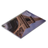 パリエッフェルタワー有名なランドマーク写真 ノートブック (左側)