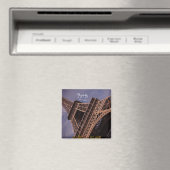 パリエッフェルタワー有名なランドマーク写真 マグネット (インサイチュ (食洗機))