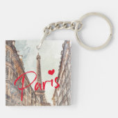 パリエッフェルタワー キーホルダー (裏面)