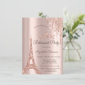 パリエッフェルタワー、ドリップバラ金ゴールド退職 招待状 (スタンド正面)