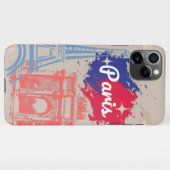 パリエッフェルタワー iPhoneケース (裏面横)