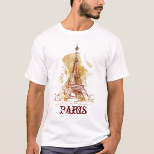 パリエッフェルタワー Tシャツ