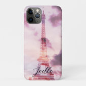 パリエッフェルパーソナライズされたタワー型名写真 Case-Mate iPhoneケース (裏)