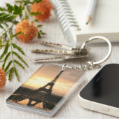 パリエッフェル塔のkeychain キーホルダー (正面右)