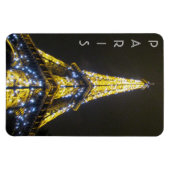 パリエッフェル夜 マグネット (横)