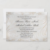 パリエフェフィールタワーバタフライ結婚式招待状 招待状 (裏面)