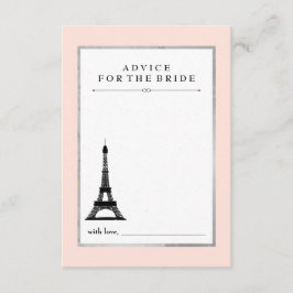 パリエレガンスアドバイスフォーザブライド アドバイスカード