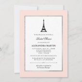 パリエレガンスブライダルシャワー 招待状 (正面)