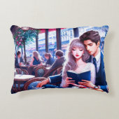 パリエレガントシアカフェデート：ロマンチックな脱出 アクセントクッション (正面)