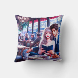 パリエレガントシアカフェデート：ロマンチックな脱出 クッション