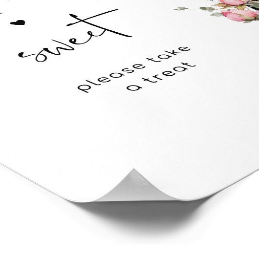 パリエレガントスフローラ愛は甘いおごり ポスター (角)