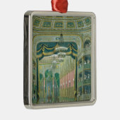 パリオペラのステージの眺め メタルオーナメント (右)