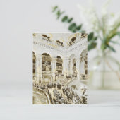 パリオペラハウスの落成式 ポストカード (スタンド正面)