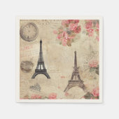 パリオララヴィンテージパターン スタンダードカクテルナプキン (正面)