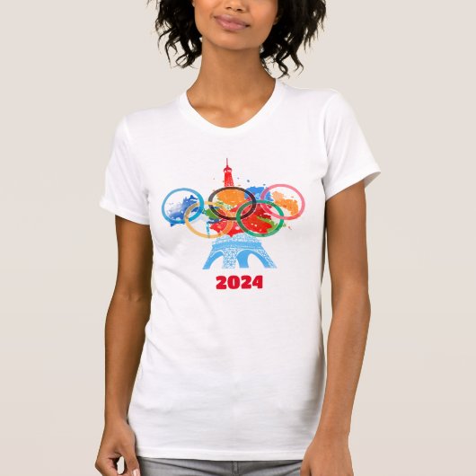 パリオリンピック2024 Tシャツ (正面)