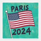 パリオリンピック スクエアシール (正面)