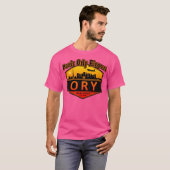 パリオルリーエアポートコード Tシャツ (正面フル)