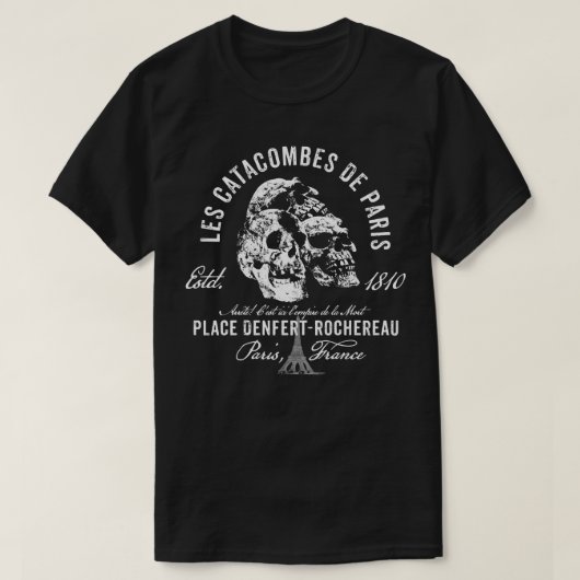 パリカタコンブス Tシャツ (デザイン正面)
