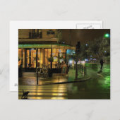 パリカフェアットナイト ポストカード (正面/裏面)