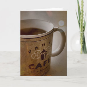 パリカフェコーヒーノートカード カード