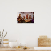 パリカフェサロンの再建 ポスター (キッチン)