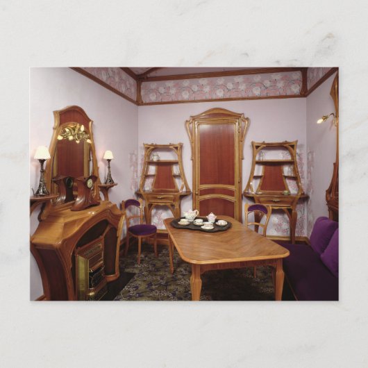 パリカフェサロンの再建 ポストカード (正面)