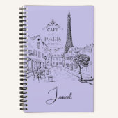 パリカフェジャーナル ノートブック (正面)