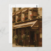 パリカフェバイデイ ポストカード (正面/裏面)