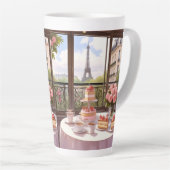 パリカフェパティッセリーデザートケーキコーヒーショップ カフェラテマグ (右アングル)