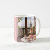 パリカフェパティッセリーデザートケーキコーヒーショップ コーヒーマグカップ (正面右)