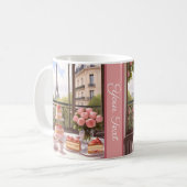 パリカフェパティッセリーデザートケーキコーヒーショップ コーヒーマグカップ (正面左)