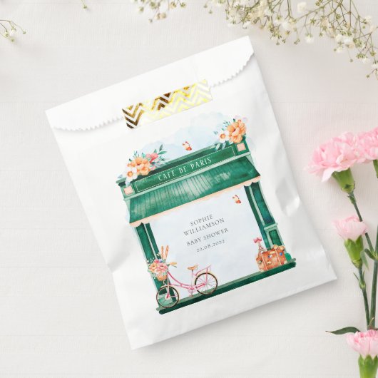 パリカフェブランジェリーウォーターカラーバッグ フェイバーバッグ (封をした状態)