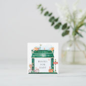 パリカフェブランジェリーウォーターカラーブックベビーE エンクロージャーカード (スタンド正面)