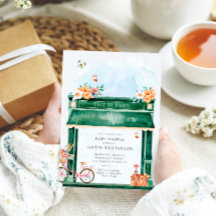 パリカフェブランジェリーウォーターカラーベビーシャワー