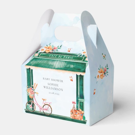 パリカフェブランジェリーウォーター色お気に入りボックス フェイバーボックス (裏面サイド)