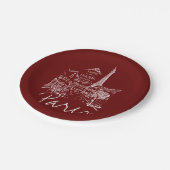 パリカフェ紙プレート ペーパープレート (アングル)