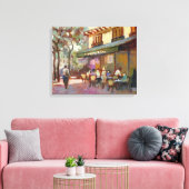パリカフェ キャンバスプリント (インサイチュ (リビング))